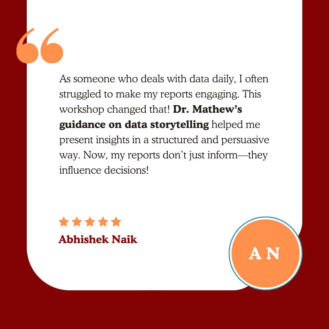 Data Storytelling Training