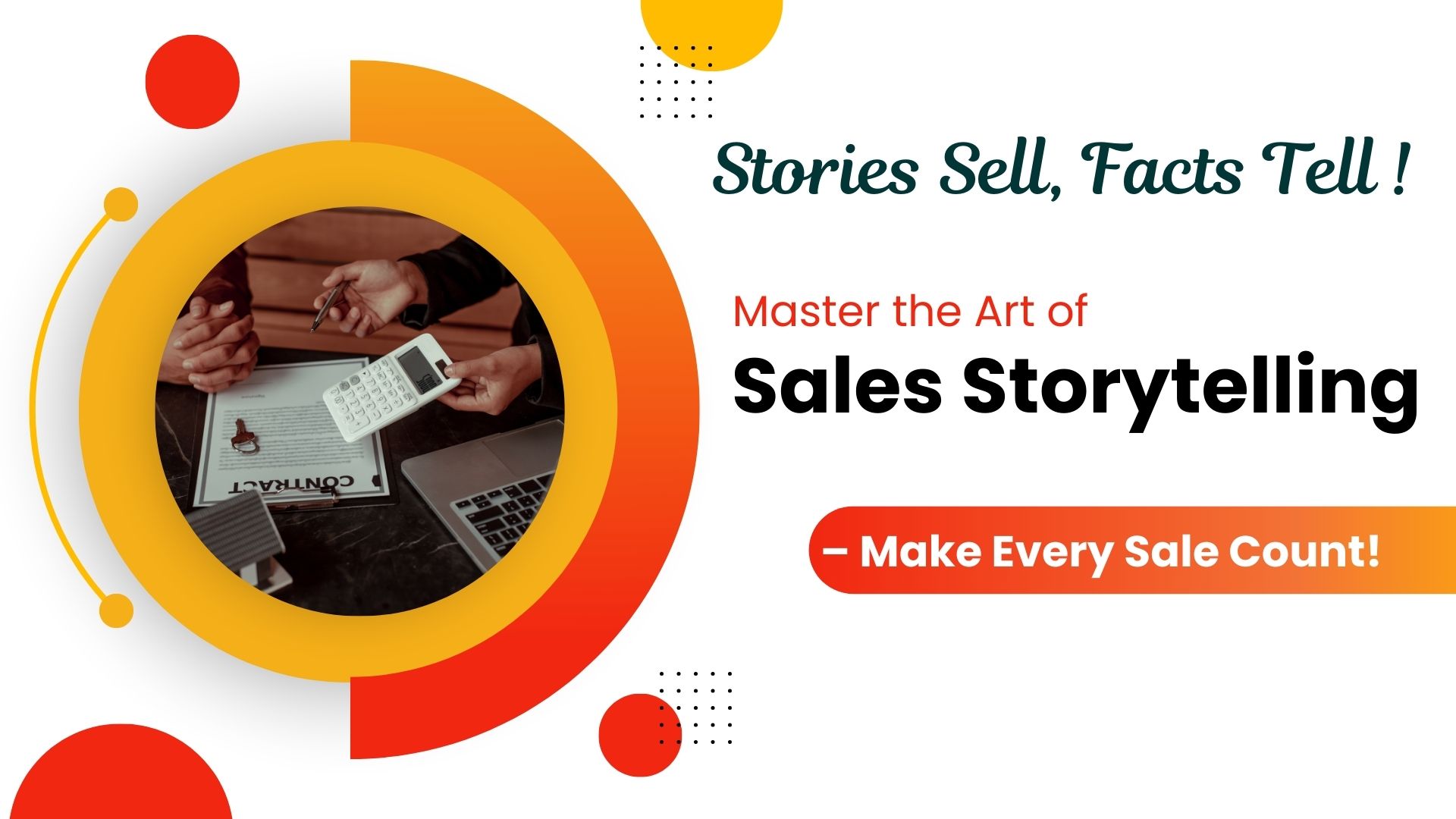 Sales Storytelling by Dr Mathew Thomas