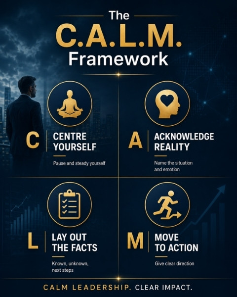 The C.A.L.M. Framework for Leadership Communication in Crisis