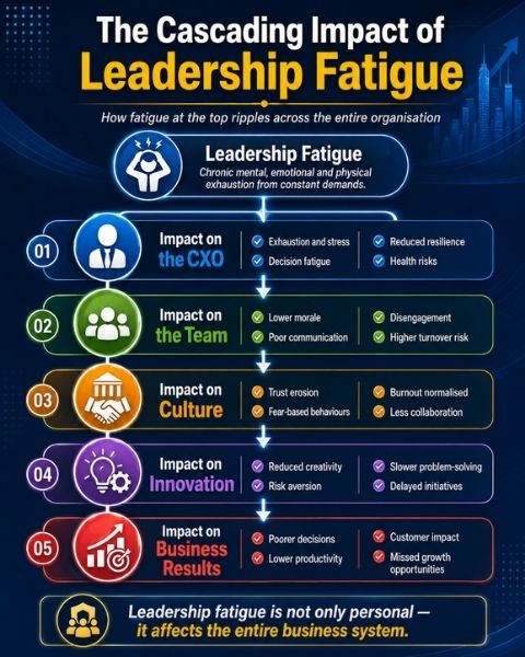 The Cascading Impact of leadership fatigue
